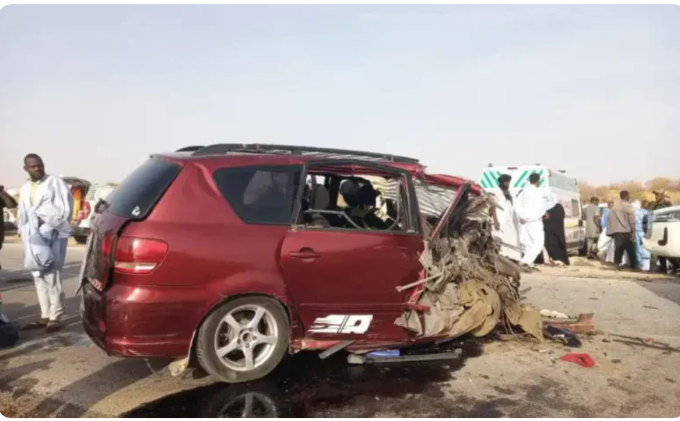 Accident de la route sur l’axe Nouakchott-Rosso : plusieurs morts et blessés 