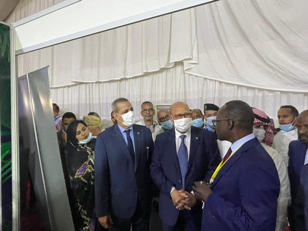 Journées « portes ouvertes » sur l’élevage : le ministre de l’Elevage visite le stand de GDM-AGRICONCEPT