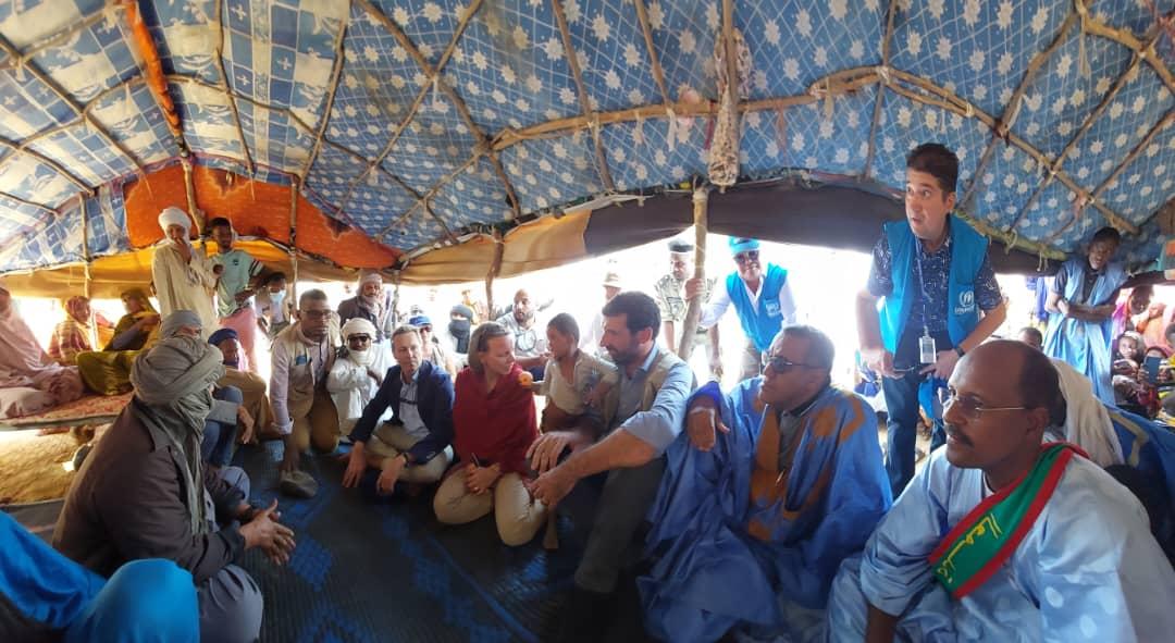 L'UE alloue une aide humanitaire supplémentaire de 2,6 millions d'euros aux réfugiés maliens en Mauritanie