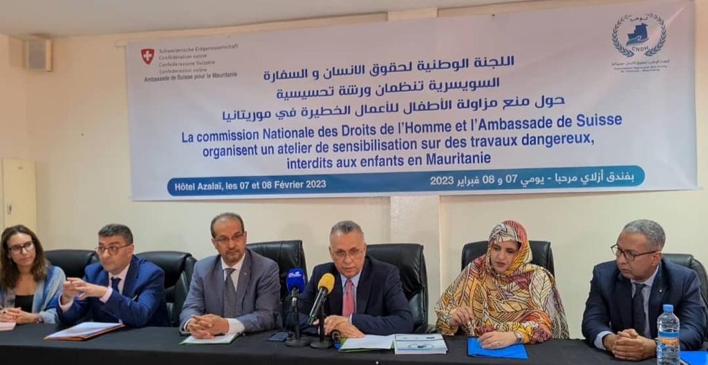 Mauritanie : un atelier de la CNDH contre l’emploi des enfants dans les travaux dangereux