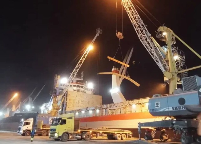 Exportation de 3000 tonnes de fer à béton vers la Mauritanie