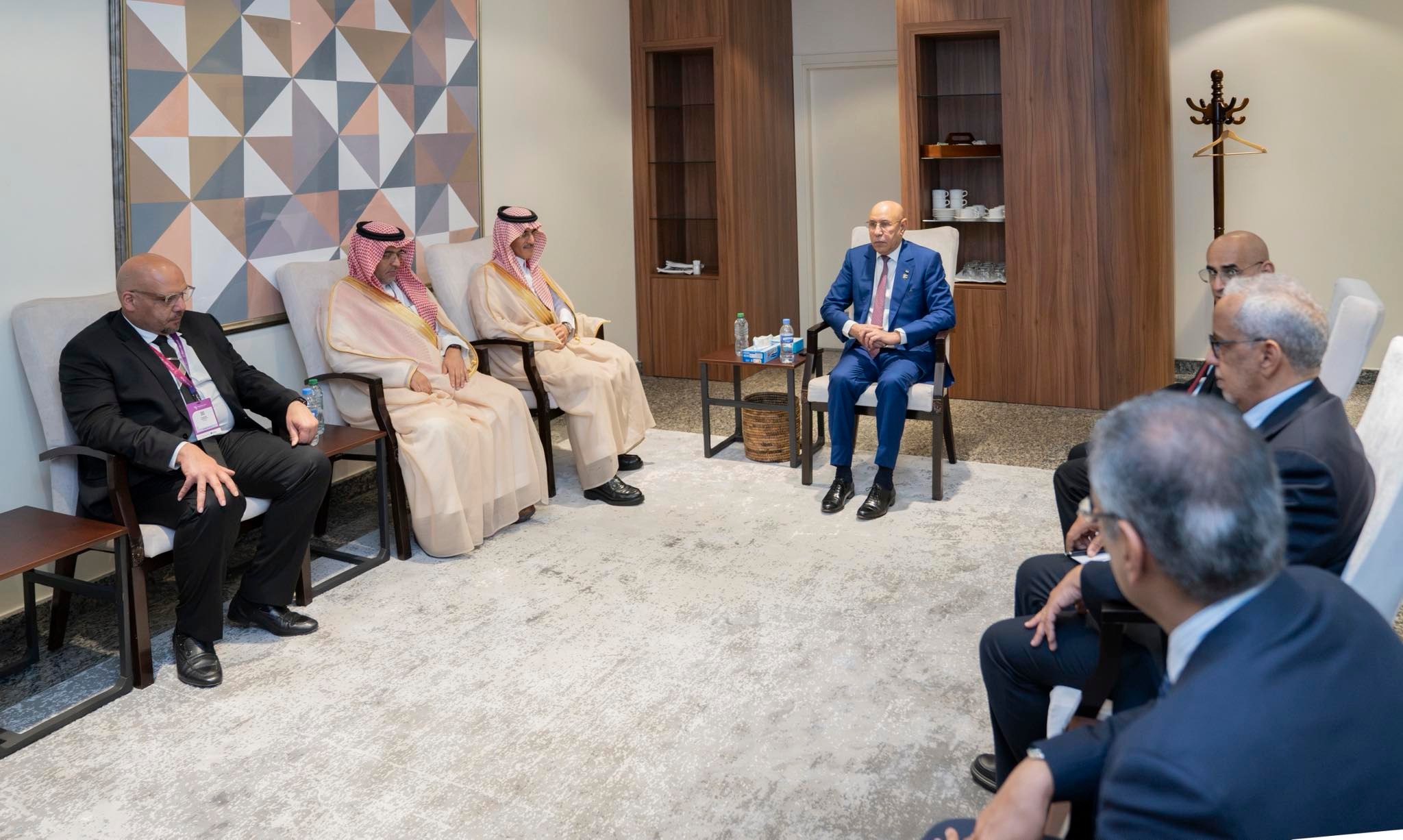 Le Président de la République rencontre les responsables de la société saoudienne « ACWA Power »