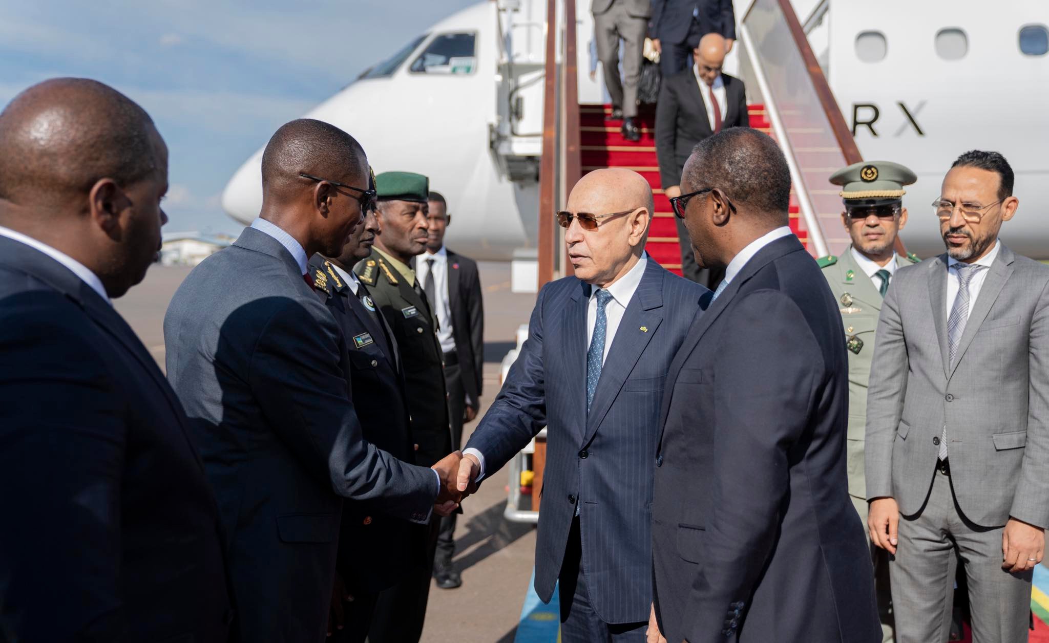Le Président de la République arrive à Kigali pour participer à l'Africa CEO Forum 2026
