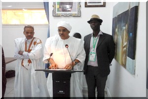 Peintures, sculptures, photos et graffitis, les mauritaniens étalent leurs talents à la Biennale de Dakar