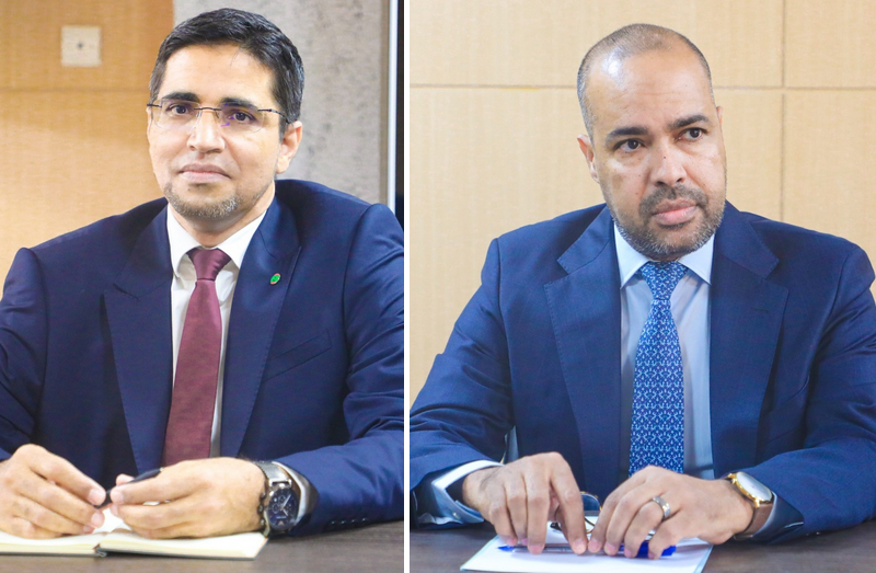 Le ministre de l'Emploi et le Délégué Général de Taazour tiennent une réunion de travail