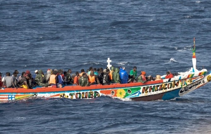Migration irrégulière : 102 Sénégalais parmi 169 migrants interceptés au large de la Mauritanie