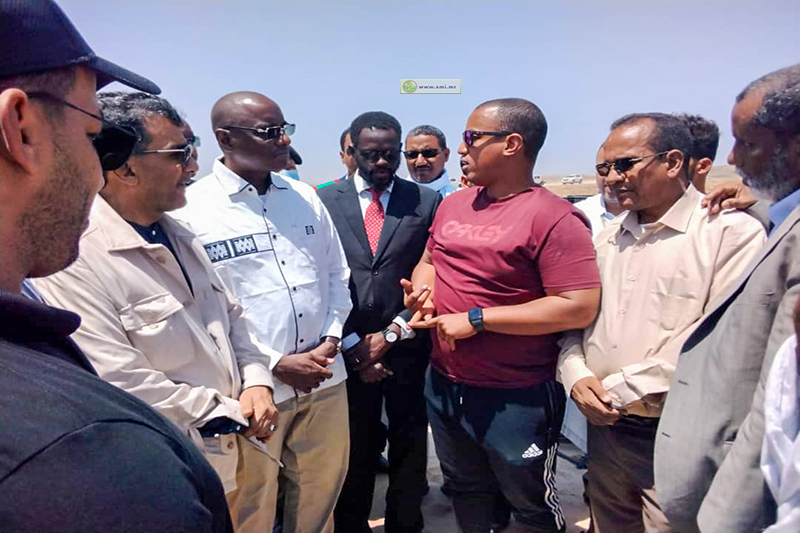 Le ministre de l’agriculture s’enquiert de l’opération de cueillette des légumes à Keur-Macen 