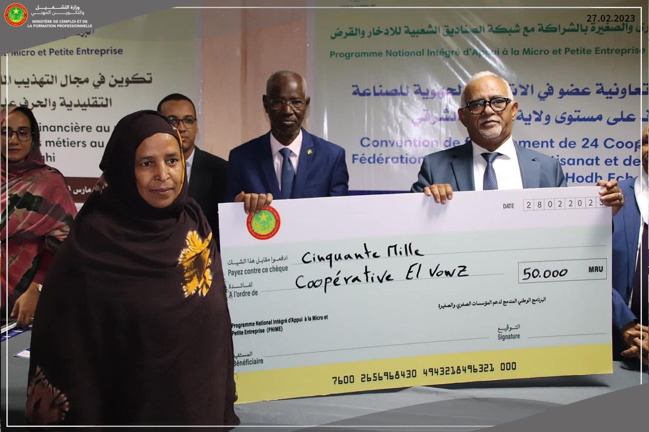 Ministère de l’Emploi : Communiqué / Financement de 24 coopératives à Nema