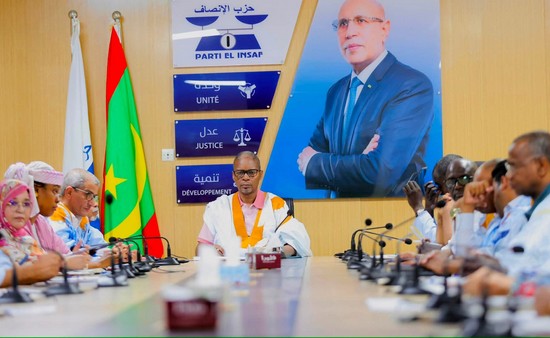 Le Parti El Insaf lance les préparatifs du deuxième anniversaire du second mandat de Ghazouani