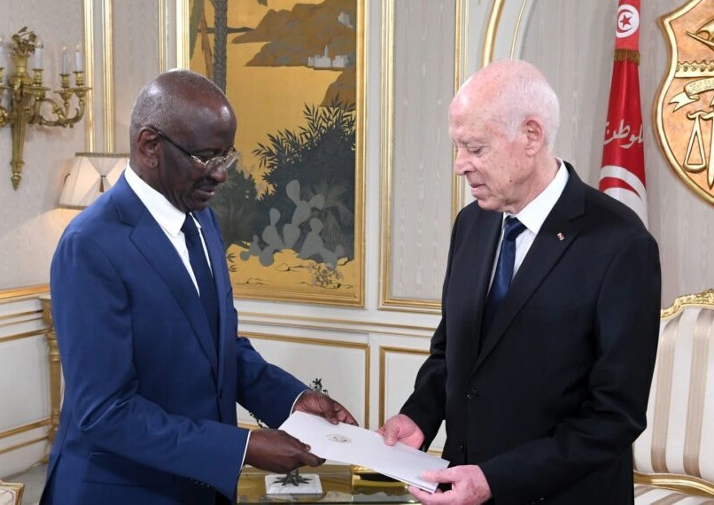 Message écrit du président mauritanien à son homologue Kaïs Saïed