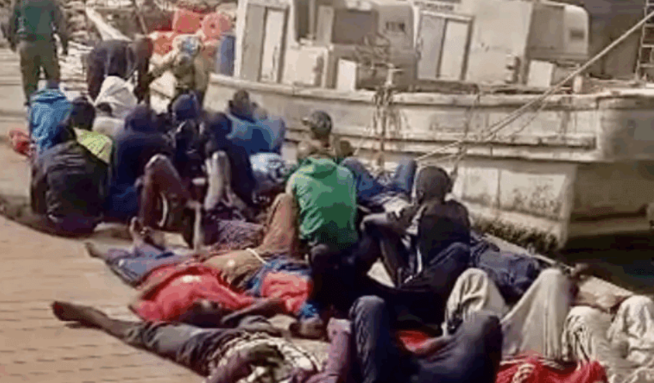 Les garde-côtes mauritaniens ont secouru 150 migrants illégaux au large du port de Tanit