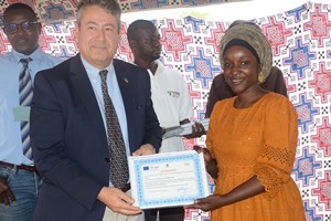 Espace test agricole du projet SAFIRE au PK17 : sortie d’une nouvelle promotion de 30 jeunes [Photoreportage]